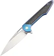 Artisan Archaeo Framelock Blue M390 - ATZ1821GBUM