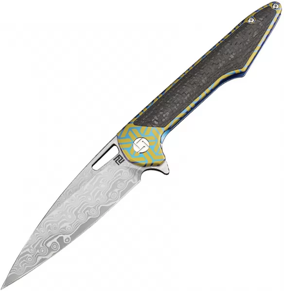 Artisan Archaeo Framelock Blue ATZ1821GDBU02