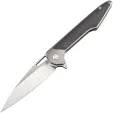 Artisan Archaeo Framelock Gray M390 - ATZ1821GGYM