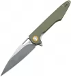 Artisan Archaeo Linerlock Green - ATZ1821PGNF