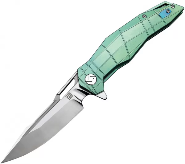 Artisan Pangolin Framelock Green ATZ1826GGNS
