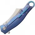 Artisan Framelock Blue CF ATZ1828GBUS