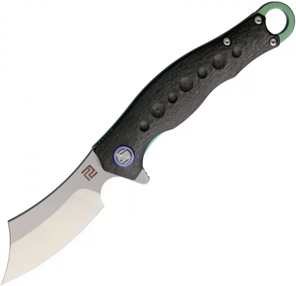 Artisan Framelock Green CF ATZ1828GGNS