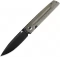 Artisan Sirius Linerlock Green Mic - ATZ1849PBODG