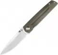 Artisan Sirius Linerlock Green Mic - ATZ1849PODG
