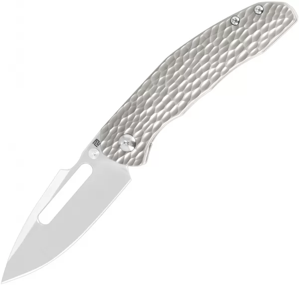 Artisan Boa Framelock Gray Ti ATZ1862GFGY