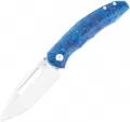 Artisan Boa Framelock Blue Timascus - ATZ1862GTDB