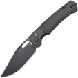 Artisan Revel Button Lock Black FRN - ATZ1867PBBK