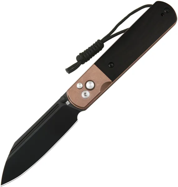 Artisan Holm Button Lock Ebony ATZ1875PBRG