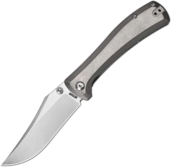Artisan Santee Framelock S35VN Gray ATZ1888GGY