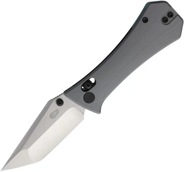 Auxiliary Manufacturing Coffin Tanto Crossbar Lock Gry AUX005GRY