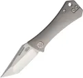Auxiliary Manufacturing Coffin Tanto Slipjoint Ti - AUX007TNSL