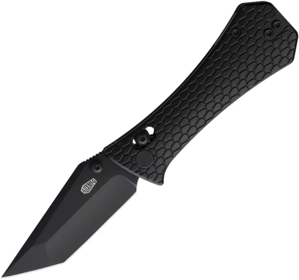 Auxiliary Manufacturing Coffin Tanto Crossbar Lock Blk AUX008ALTN
