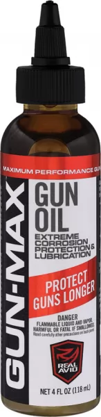 Real Avid Gun-Max Gun Oil 4oz AVBMGO4L