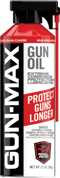 Real Avid Gun-Max Gun Oil 12oz AVMLP12A