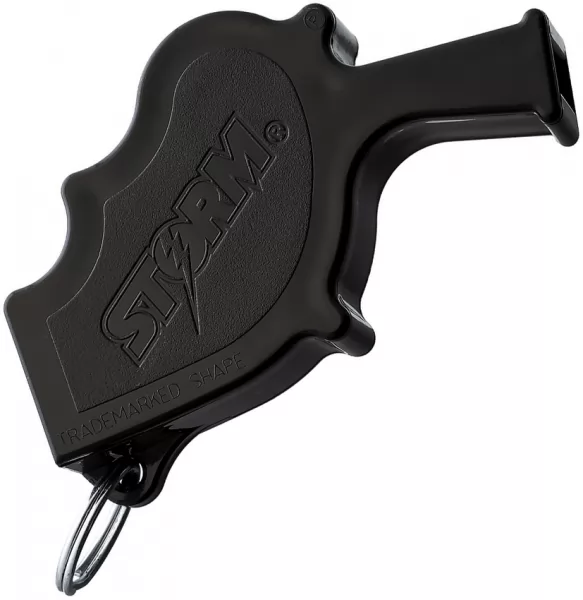 All Weather Storm Safety Whistle Blk storm whistles AW2BK
