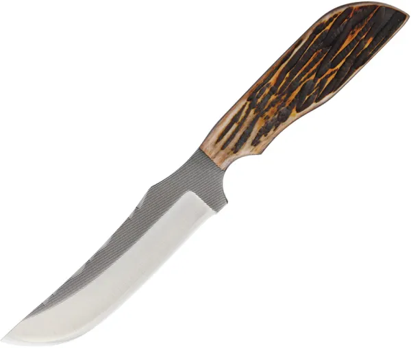 Anza Fixed Blade Amber Bone knives AZ709AJB