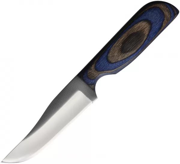 Anza Fixed Blade Blue Black knives AZ709RBBW