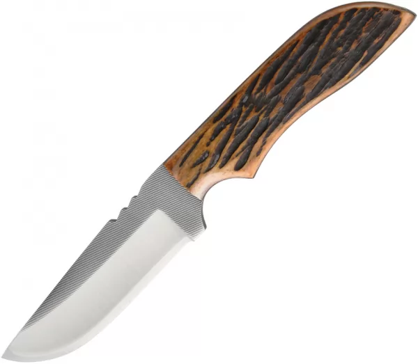 Anza Fixed Blade Amber Bone knives AZJWK3AJB