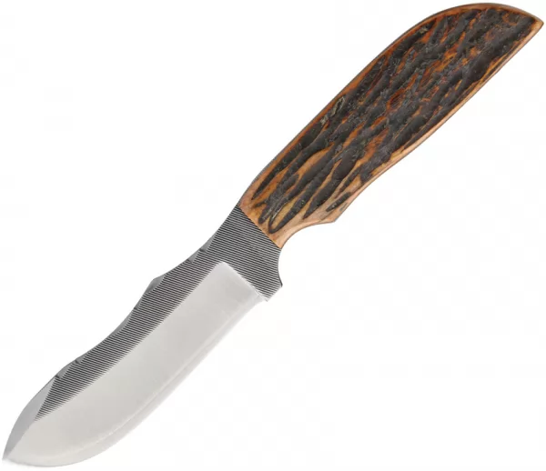 Anza Fixed Blade Amber Bone knives AZMC4AJB