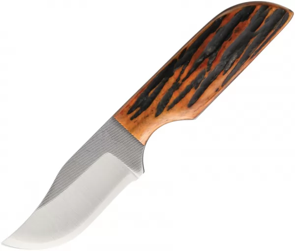 Anza Fixed Blade Amber Bone knives AZTWAJB