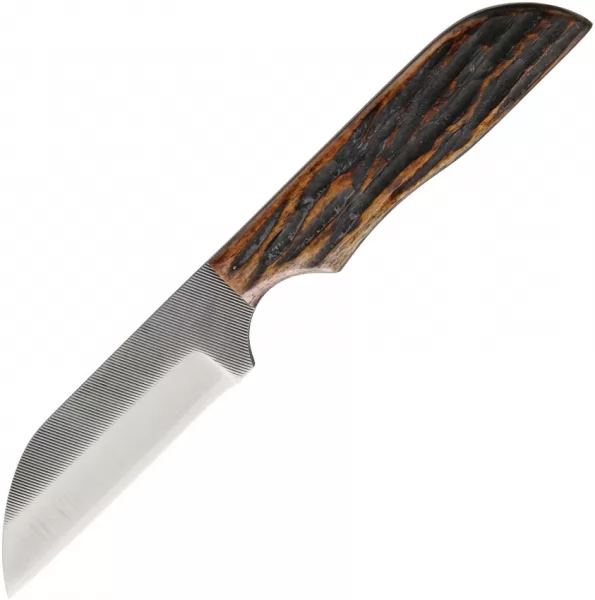 Anza Fixed Blade Amber Bone knives AZWK4AJB