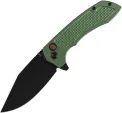Tenable Knives Entity Button Lock Green - B1036F2