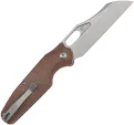 Tenable Knives Tuckamore Linerlock Brn Mic B1052A2