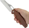 Tenable Knives Tuckamore Linerlock Brn Mic B1052A2