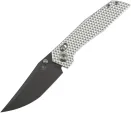 Tenable Knives Deadite Crossbar Lock Silver - B1081V2