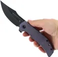 Tenable Knives Orion Linerlock Purple Mic B1089C1