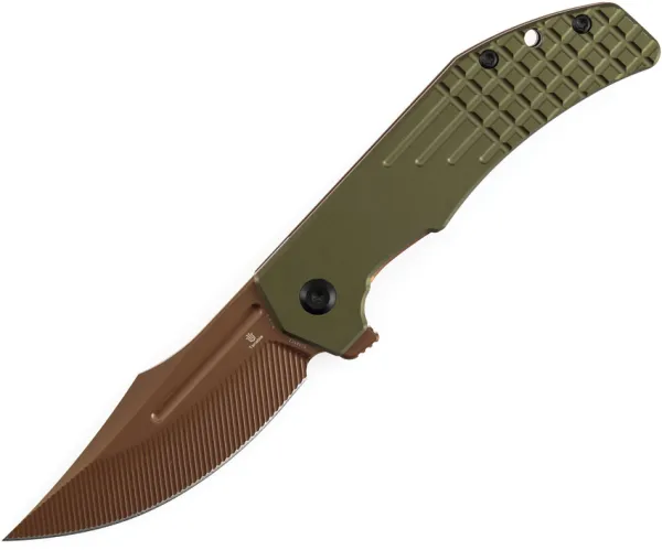 Tenable Knives Orion Linerlock CNC Grn B1089C2