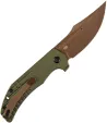 Tenable Knives Orion Linerlock CNC Grn B1089C2