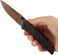 Tenable Knives Mini Warrior Linerlock CF B2005A4