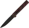 Tenable Knives Kitpu Linerlock Blk/Red Gmas - B2123A4