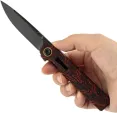 Tenable Knives Kitpu Linerlock Blk-Red Gmas B2123A4