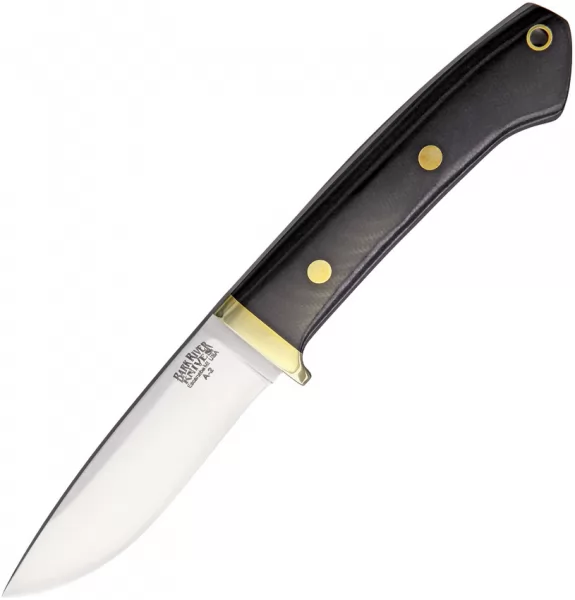 Bark River Classic Drop Point Hunter Blck knives BA02116MBC