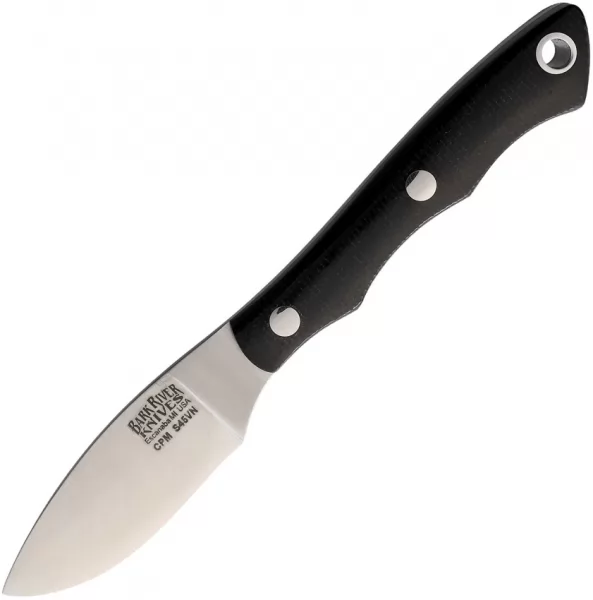 Bark River Micro Canadian S45VN Black knives BA03070MBC