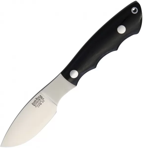 Bark River Mini Canadian Black 3V knives BA03121MBC