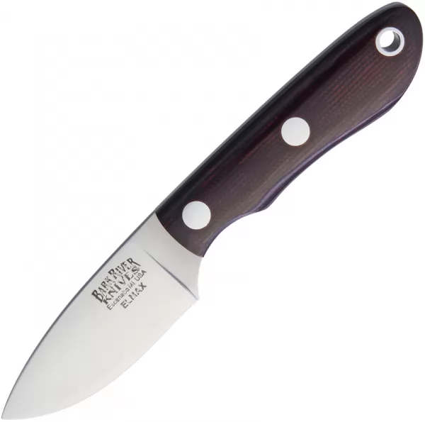 Bark River PSK Elmax Steel Burgundy knives BA041MBU