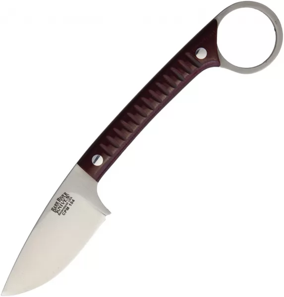 Bark River Ringtail Burgundy Micarta knives BA06142MBU