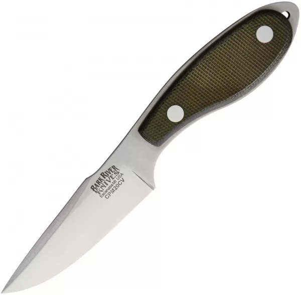 Bark River Harpoon Necker Green Micarta knives BA07071MGC