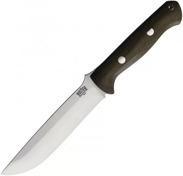 Bark River Bravo 1.5 Green Canvas knives BA07113MGC