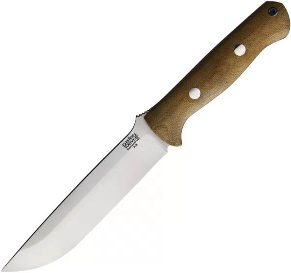 Bark River Bravo 1.5 Natural Canvas knives BA07113MNC