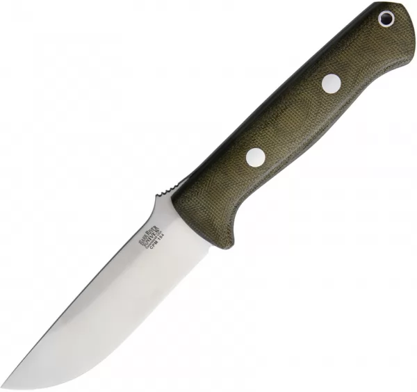 Bark River Bravo 1 Fixed Blade Green knives BA07171MGC
