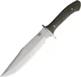 Bark River Highwayman IV Fixed Blade Grn - BA08312MGC
