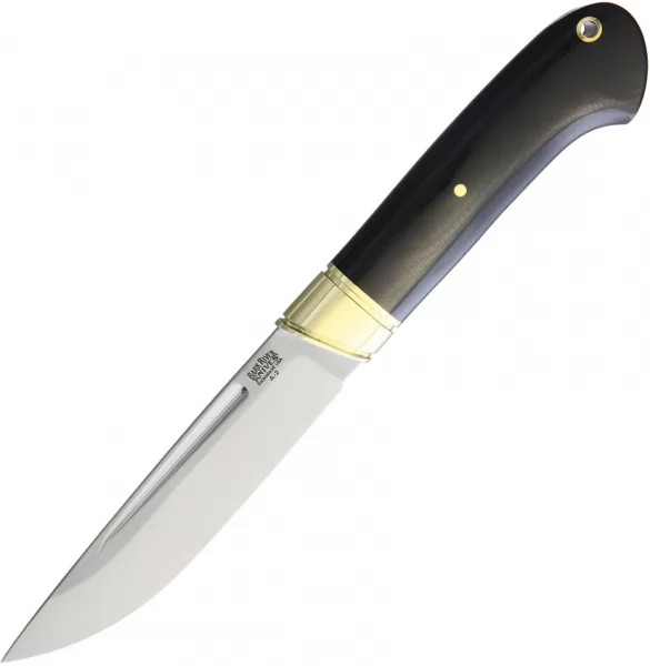 Bark River Ansgar Black Canvas knives BA10119MBC