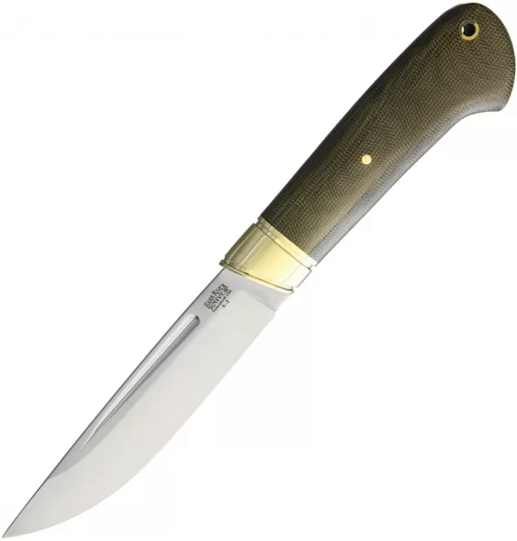 Bark River Ansgar Green Canvas knives BA10119MGC