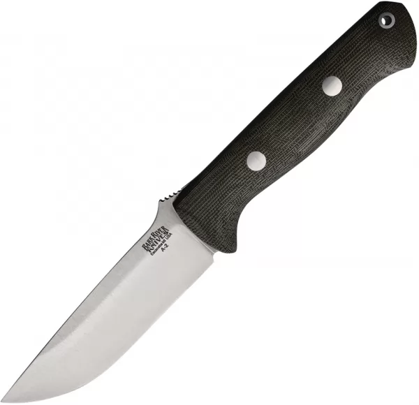 Bark River Bravo 1 Green Canvas Matte knives BA111MGCM