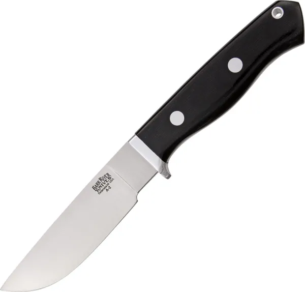 Bark River GamesKeeper Black Micarta knives BA121MBCS
